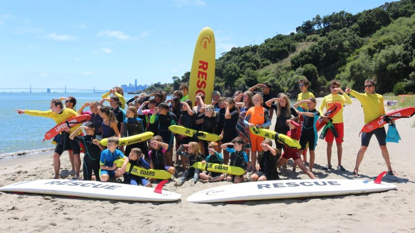 Angel Island SP Jr Lifeguards Banner